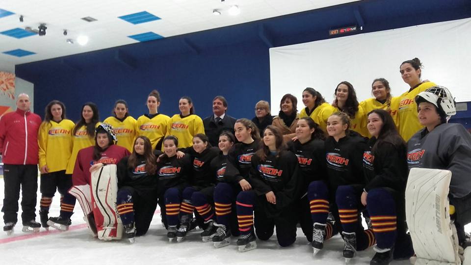 Presentado en San Sebasti&aacute;n el Mundial U18 de Hockey Hielo femenino